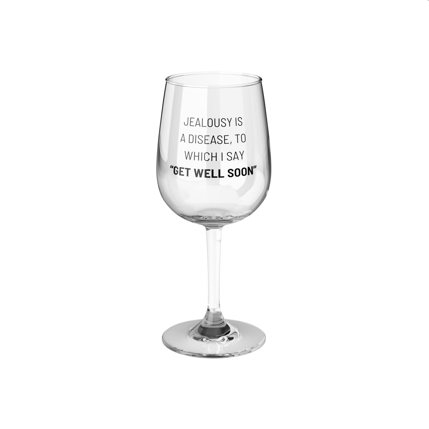 Get Well Soon - Meredith Marks - RHOSLC - Wine Glass, 12oz