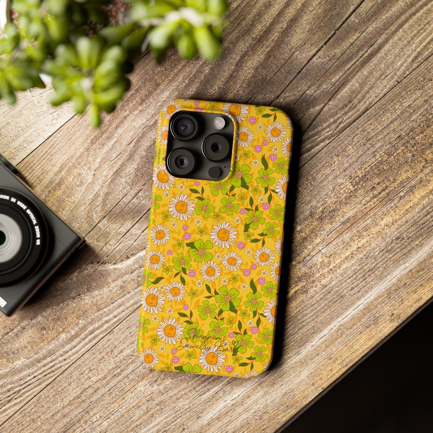 Sunflower Fields - Slim Phone Cases