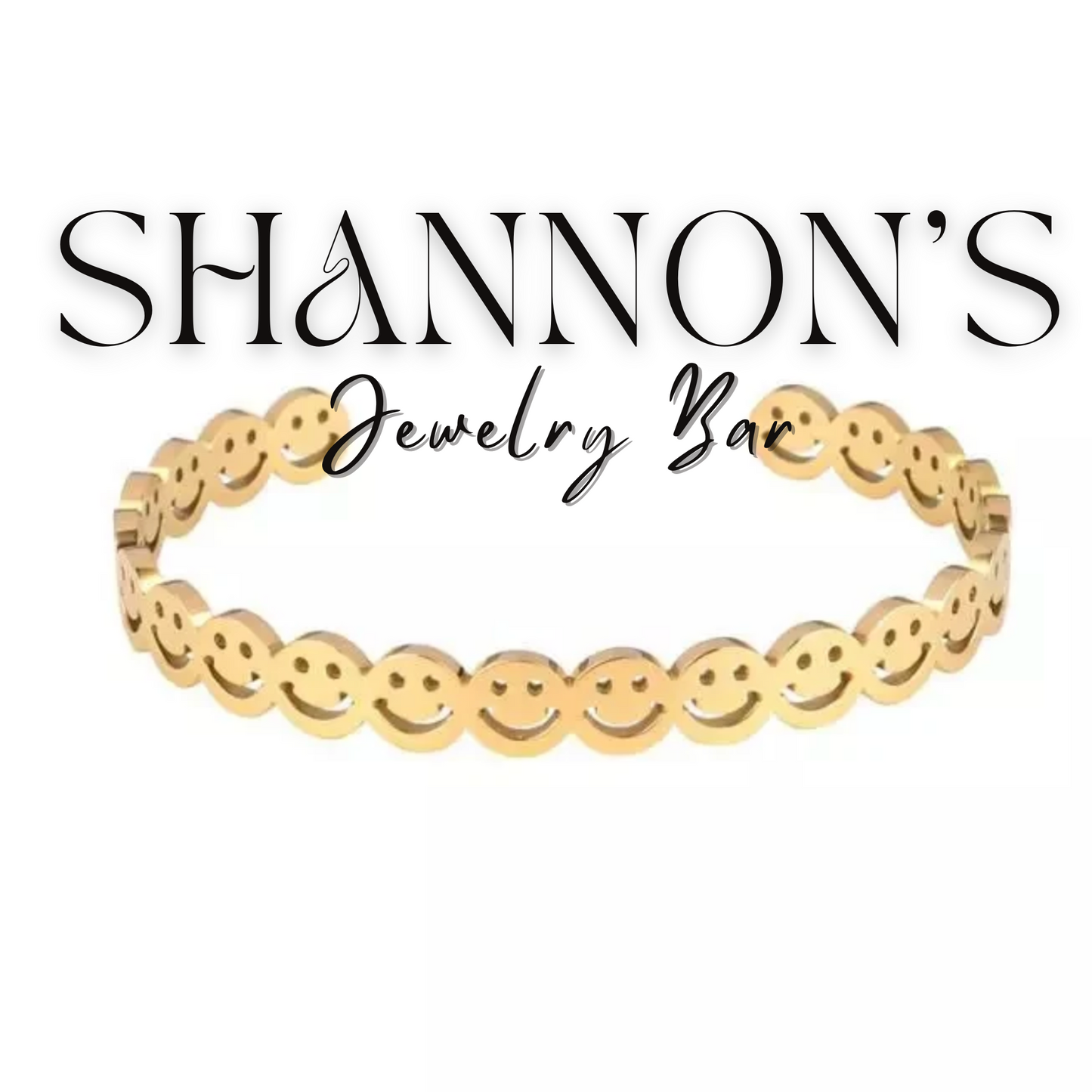 Smiley Cuff - Shannon’s Jewelry Bar