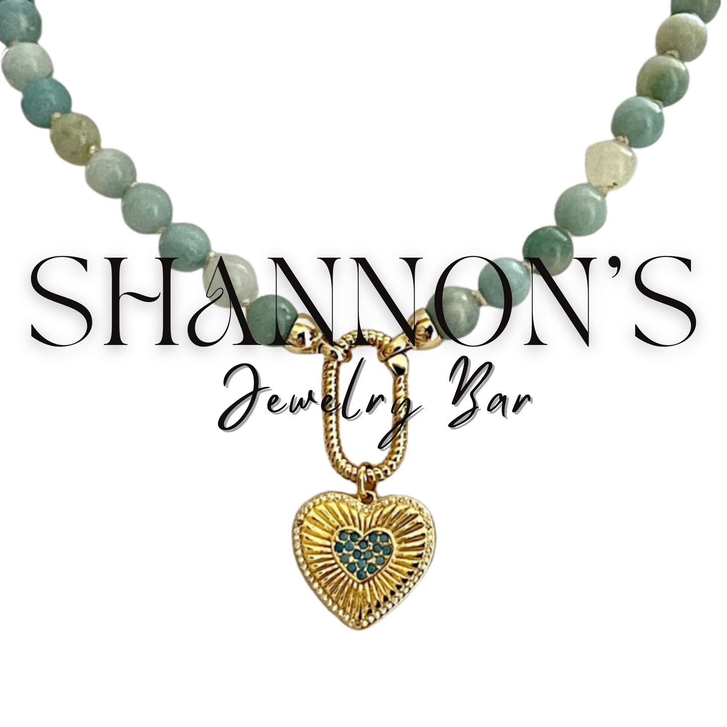 Gaia - Hand Tied Amazonite Choker Necklace - Shannon’s Jewelry Bar