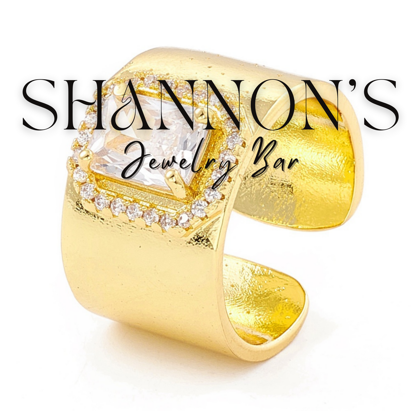 GLAM Cigar Ring - Shannon’s Jewelry Bar
