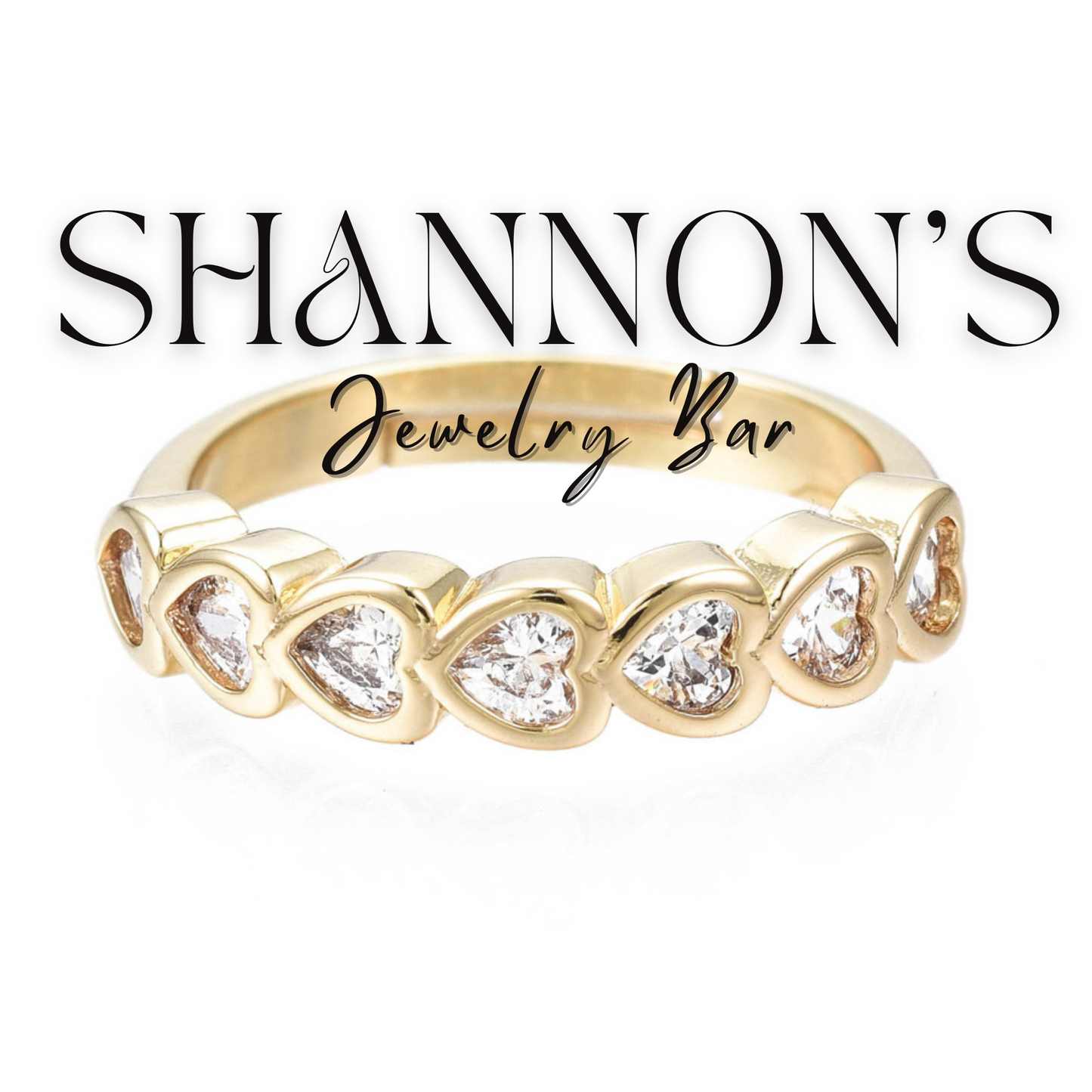 For Lovers - Ring Band - Adjustable - Shannon’s Jewelry Bar
