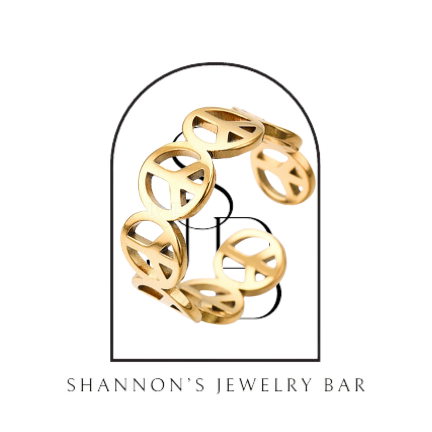 Peace Ring - Shannon’s Jewelry Bar