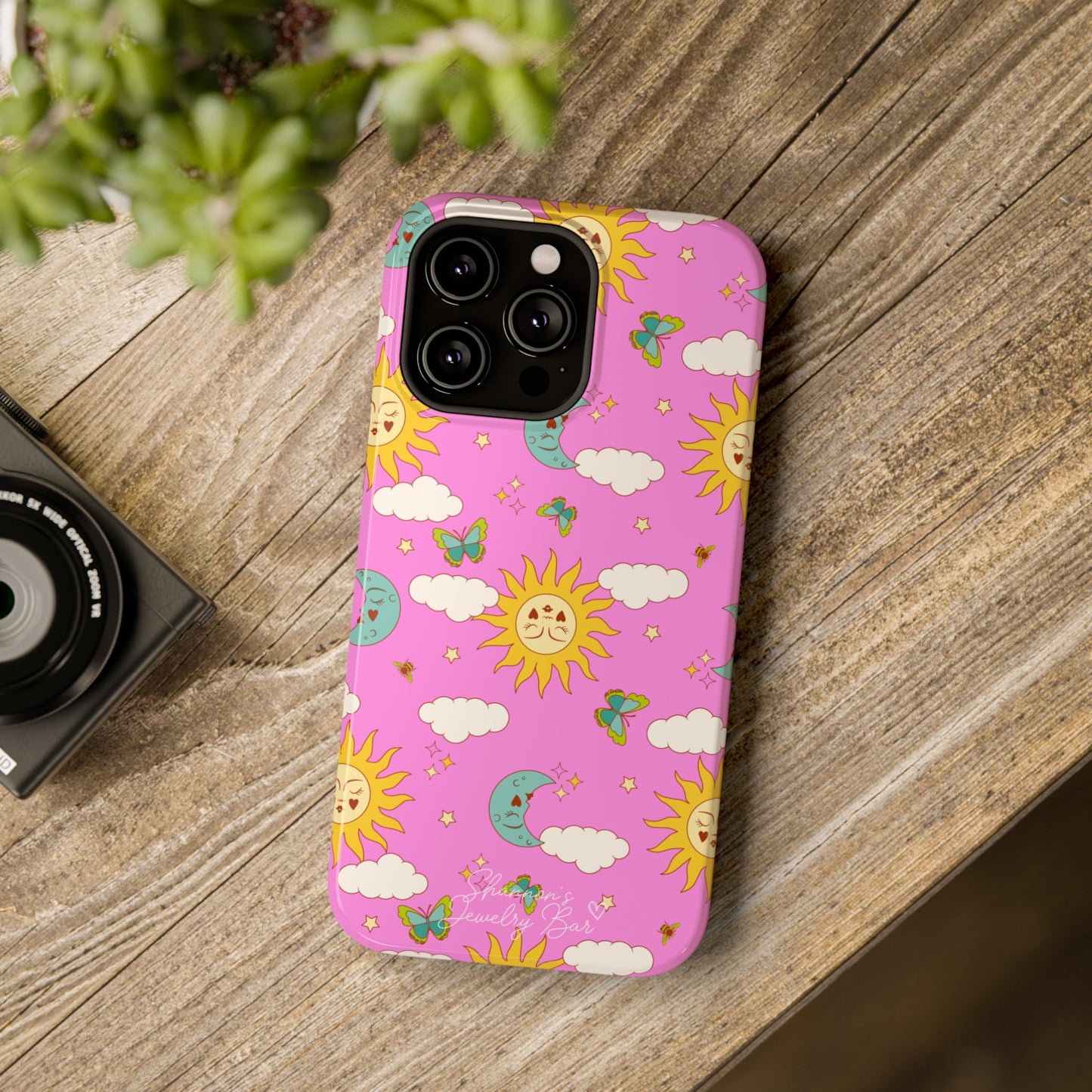 Sun and Moon Impact-Resistant Phone Cases