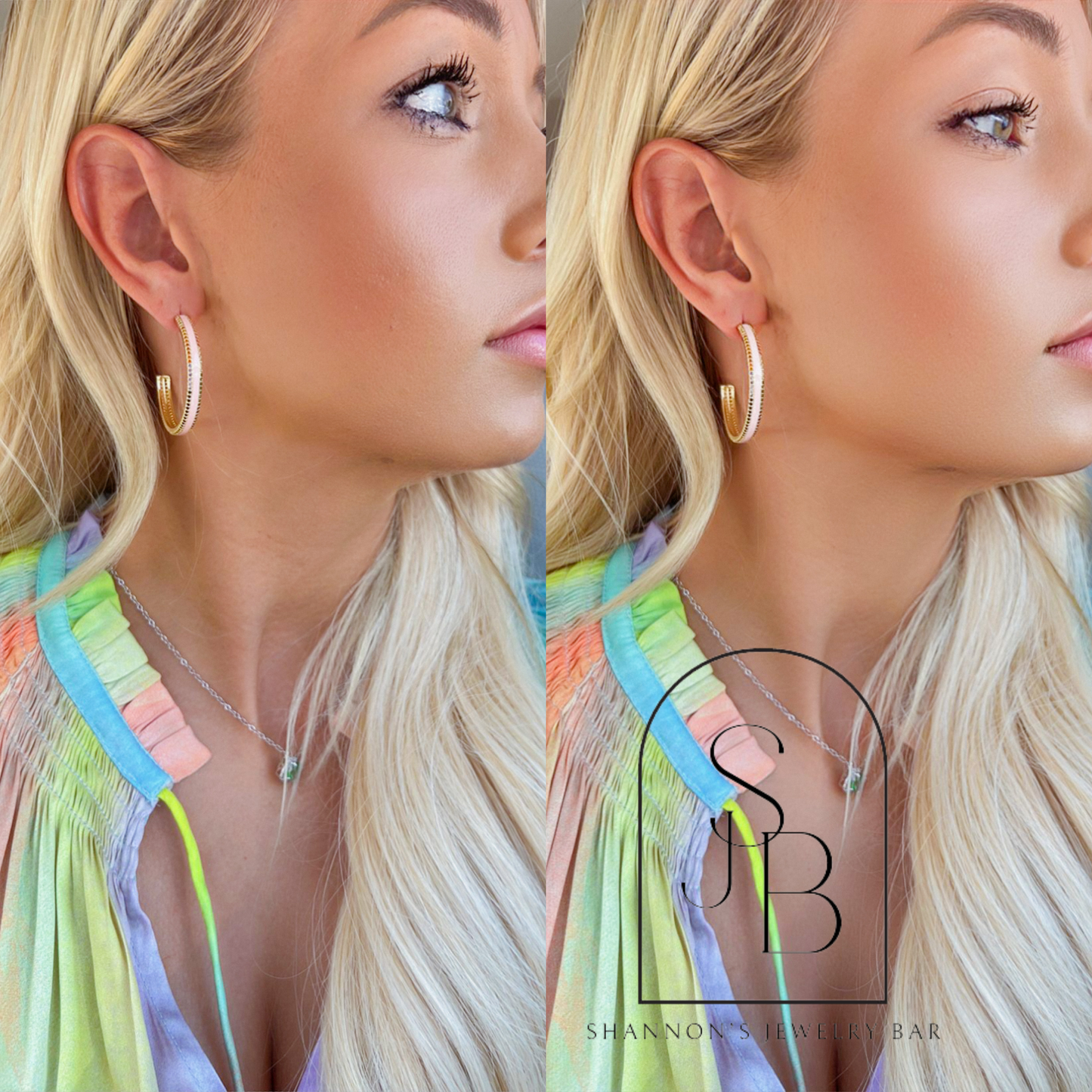 Dance the Night Away Hoop Earrings - Shannon’s Jewelry Bar