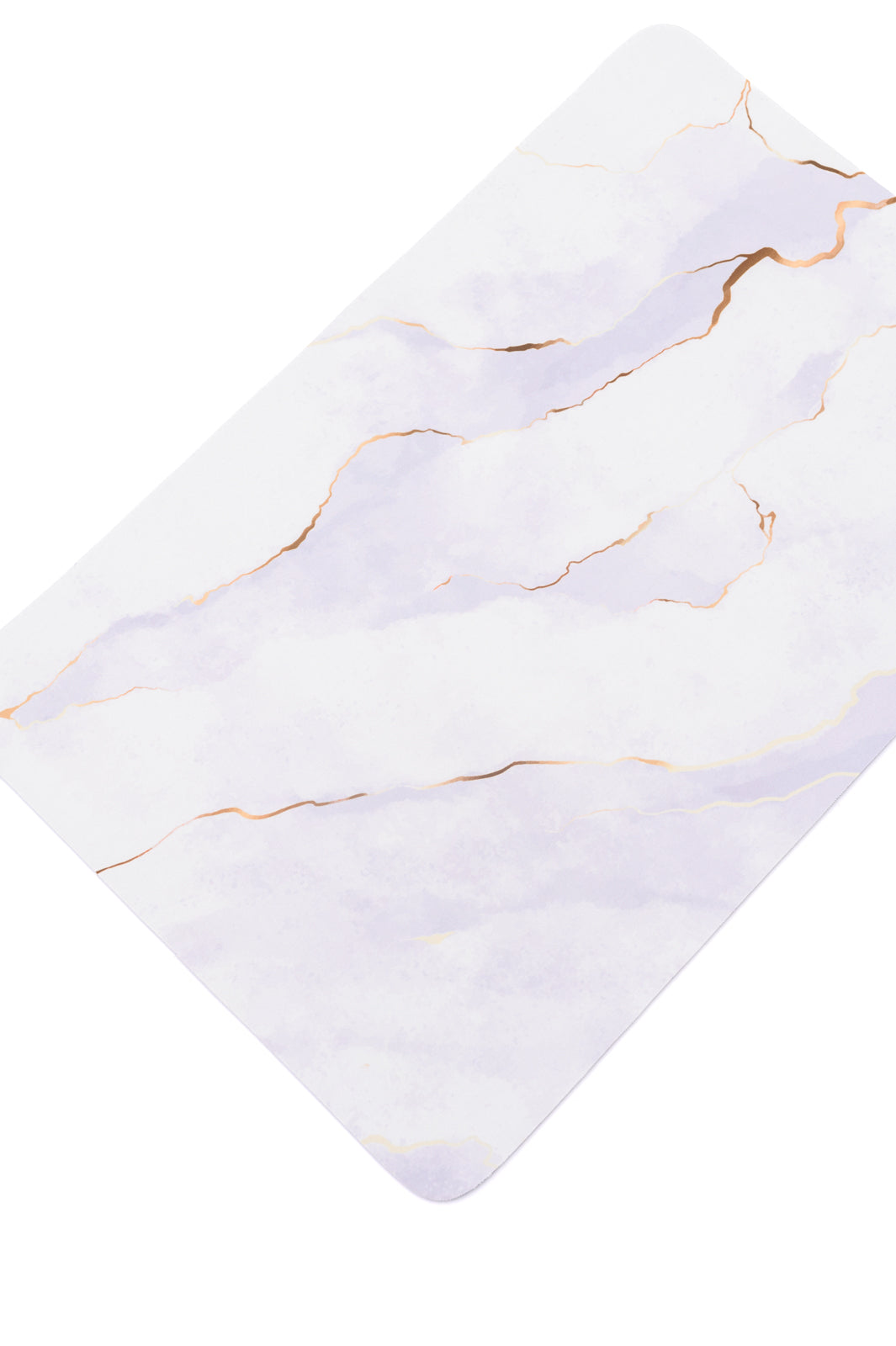 Say No More Luxury desk pad in White Marble - Shannon’s Jewelry Bar