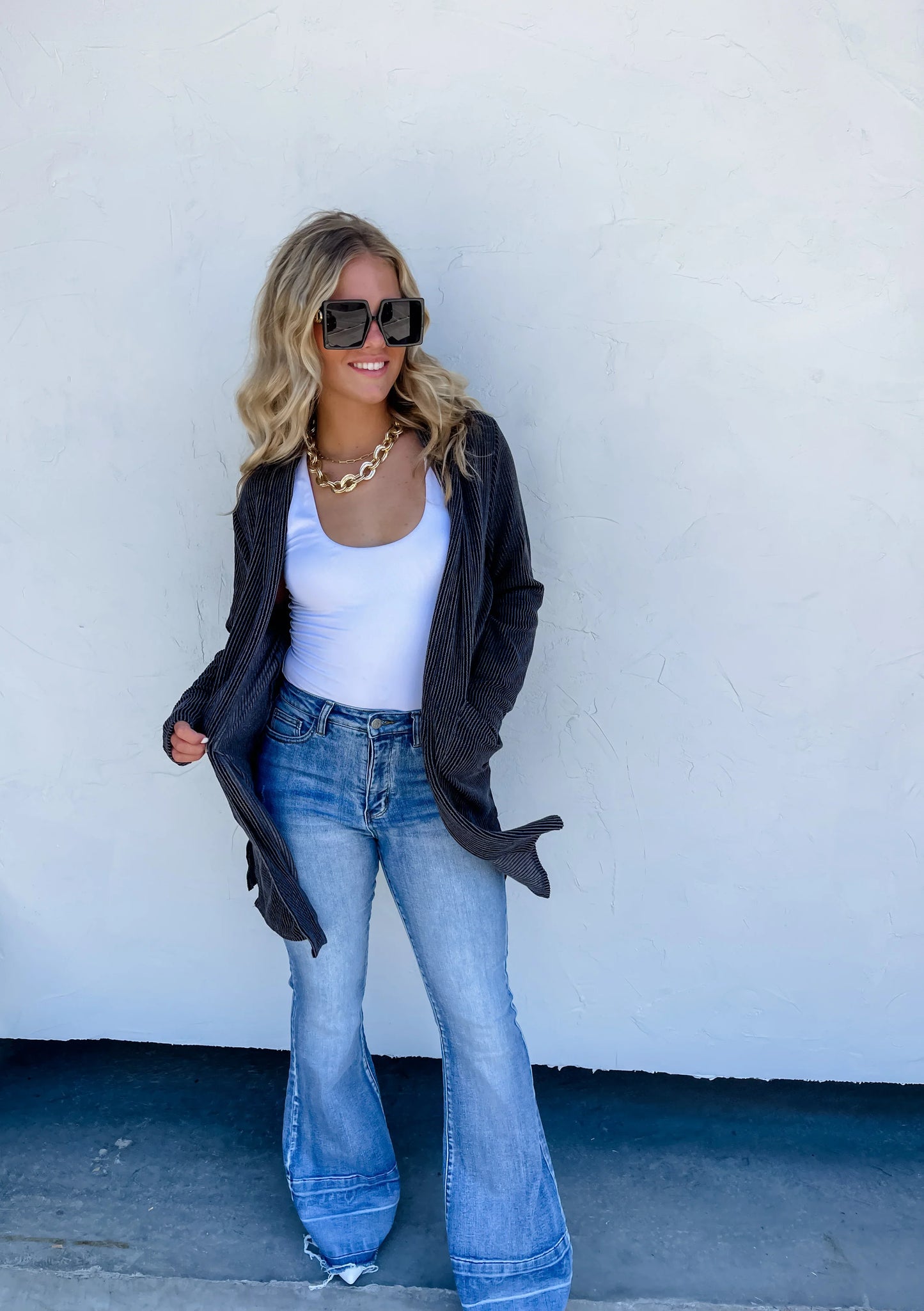PREORDER: Winter Reese Ribbed Cardigan in Four Colors - Shannon’s Jewelry Bar