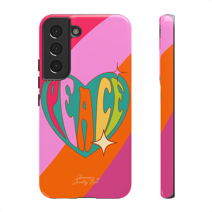 Groovy Peace - Tough Phone Cases - iPhone, Google Pixel, Samsung