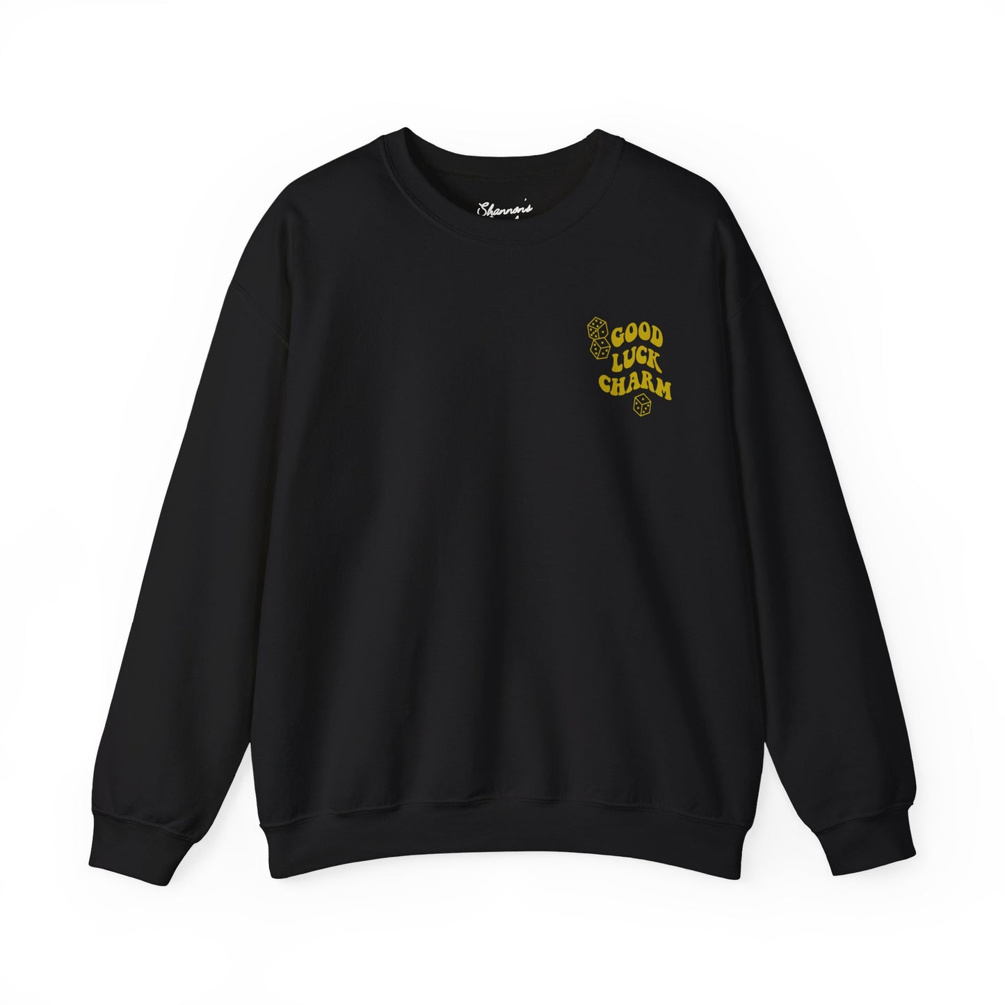 Good Luck Charm - With Dice - Unisex Heavy Blend™ Crewneck Sweatshirt