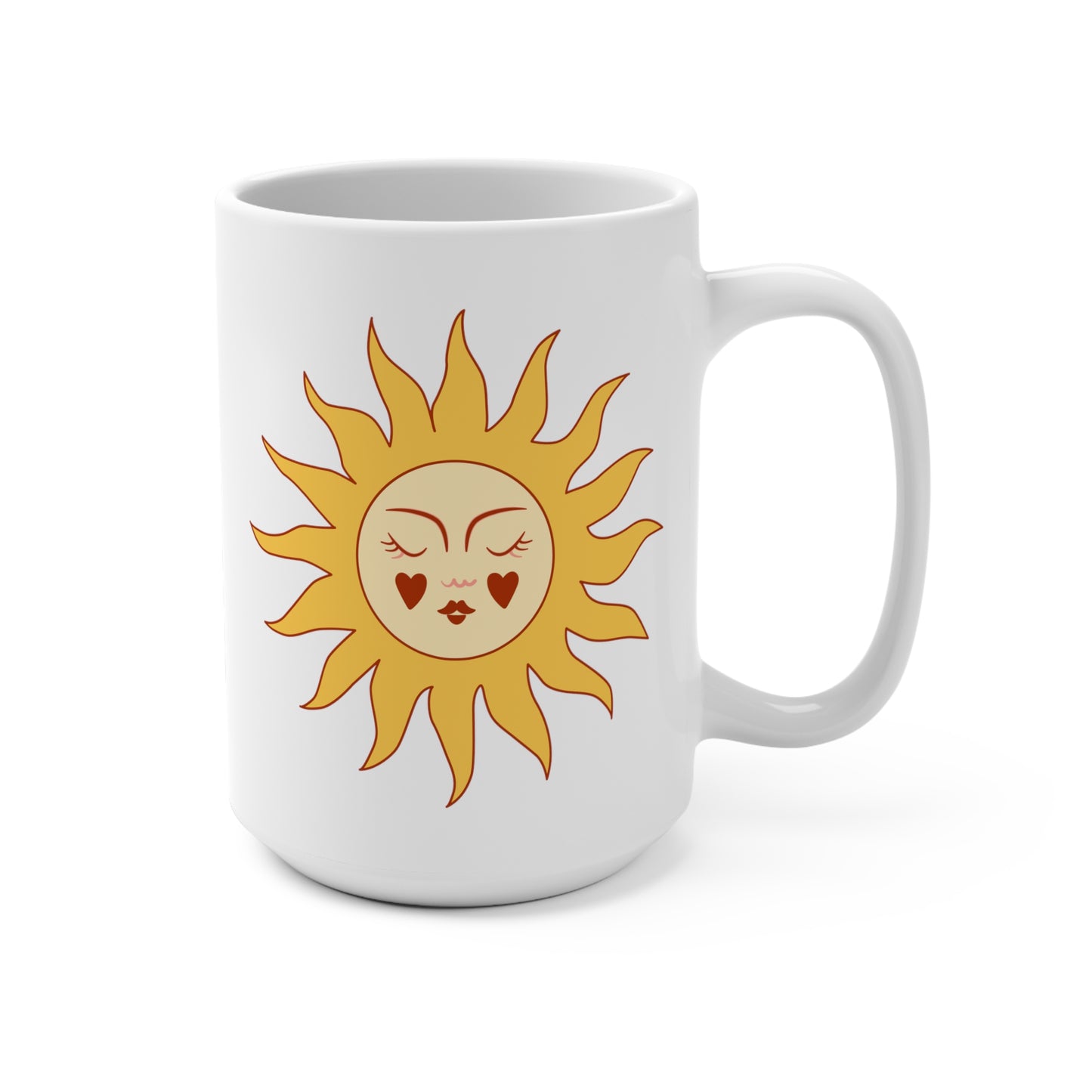 Sun and Moon Mug 15oz - Retro