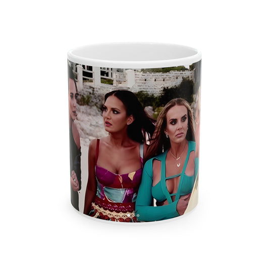 Mysteries, Revealed - RHOSLC Finale Meeting on the Beach - Real Housewives - Lisa, Heather, Whitney, Monica,- Iconic TV Moments - Mug