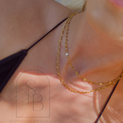OG Dainty Paperclip Chain - Shannon’s Jewelry Bar