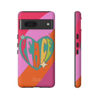 Groovy Peace - Tough Phone Cases - iPhone, Google Pixel, Samsung