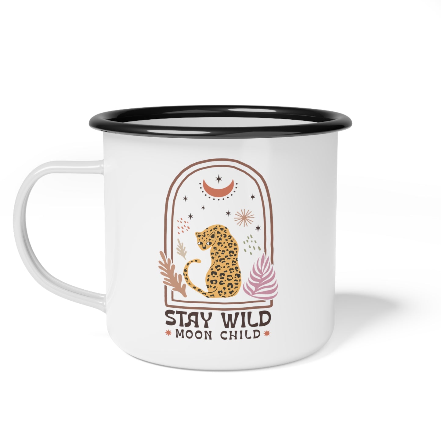 Stay Wild Moon Child - Enamel Camp Cup