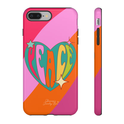 Groovy Peace - Tough Phone Cases - iPhone, Google Pixel, Samsung