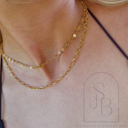OG Dainty Paperclip Chain - Shannon’s Jewelry Bar