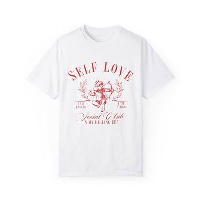 Self Love - Cupid Graphic, Garment-Dyed T-shirt