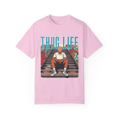 Thug Life - Donald Trump - Version 2 - Listing Pt. 2 of 2 - Unisex Garment-Dyed T-shirt