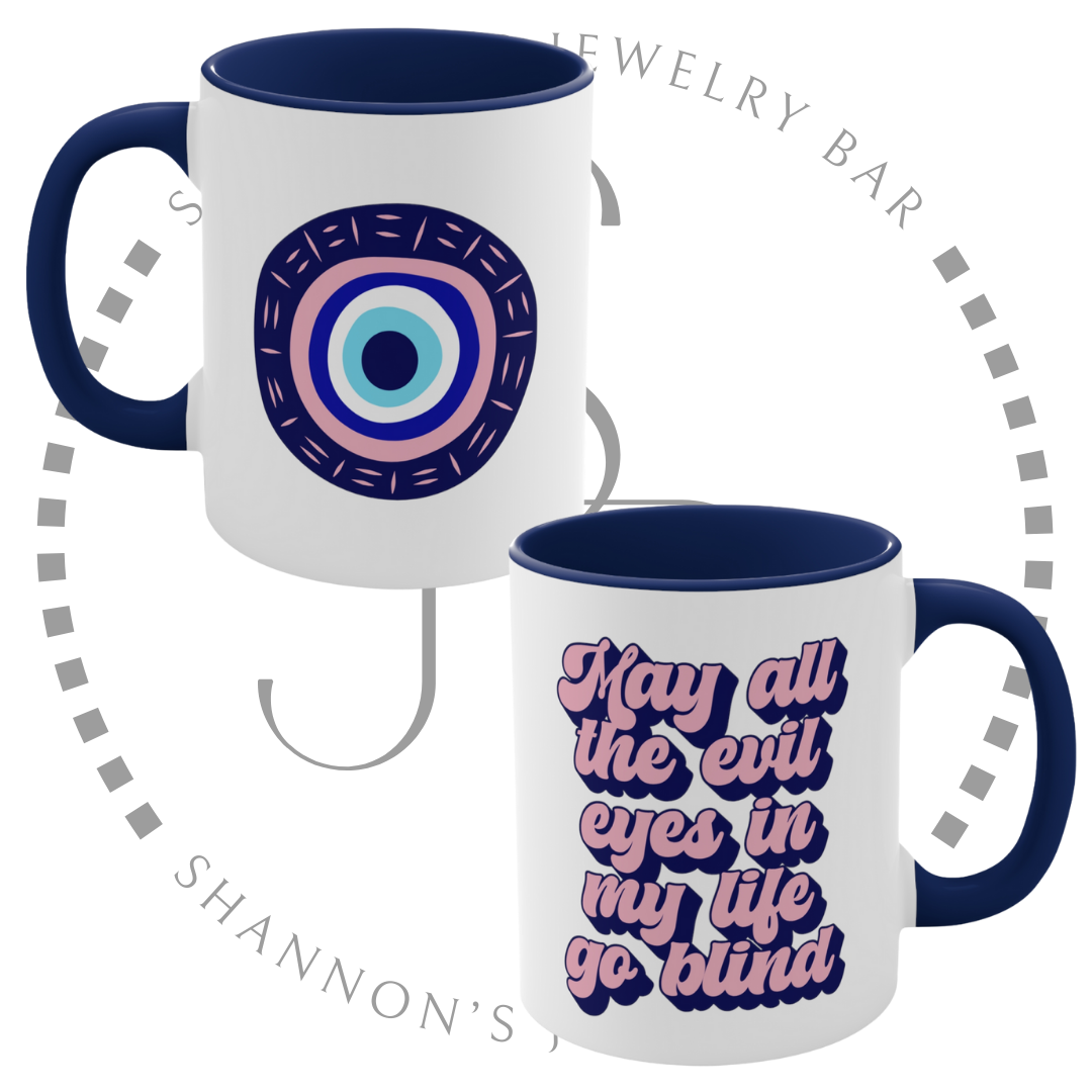 Evil Eye - May all the evil eyes go blind - Pink Evil Eye - Spiritual Gifts - Spiritual Greek - Roman - Positive Vibes - Manifestation
