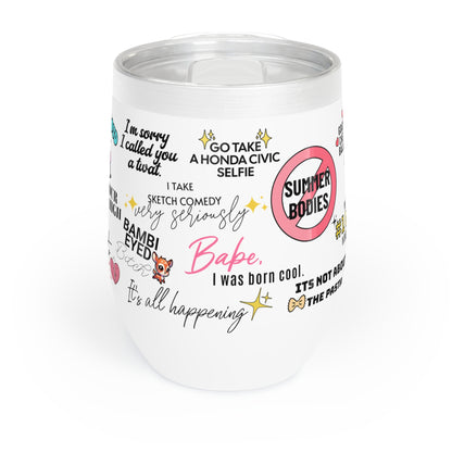 Vanderpump Rules Mash-Up Wine Tumbler, Iconic VPR Quotes, Bravo, Pump Rules, All the Seasons Quotes, Scandoval- 12oz