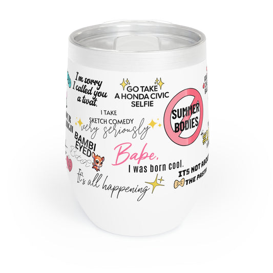 Vanderpump Rules Mash-Up Wine Tumbler, Iconic VPR Quotes, Bravo, Pump Rules, All the Seasons Quotes, Scandoval- 12oz