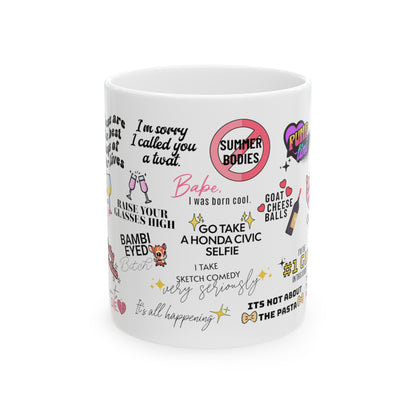 Vanderpump Rules Mash-Up Ceramic Mug, 11oz, Vanderpump Rules Iconic Quotes, All the Seasons Quotes, Scandoval