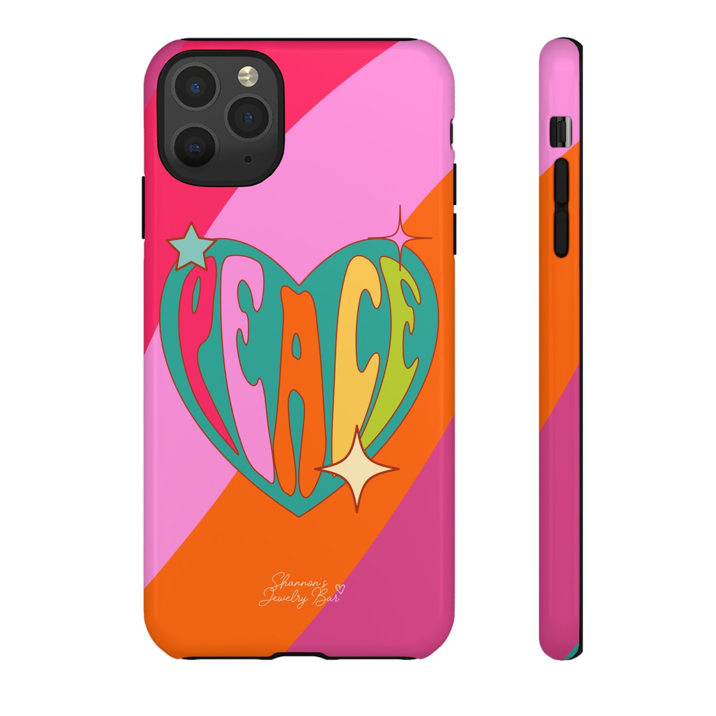 Groovy Peace - Tough Phone Cases - iPhone, Google Pixel, Samsung