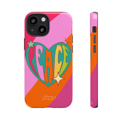 Groovy Peace - Tough Phone Cases - iPhone, Google Pixel, Samsung