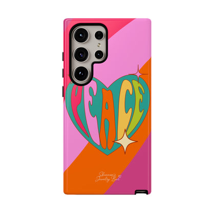 Groovy Peace - Tough Phone Cases - iPhone, Google Pixel, Samsung