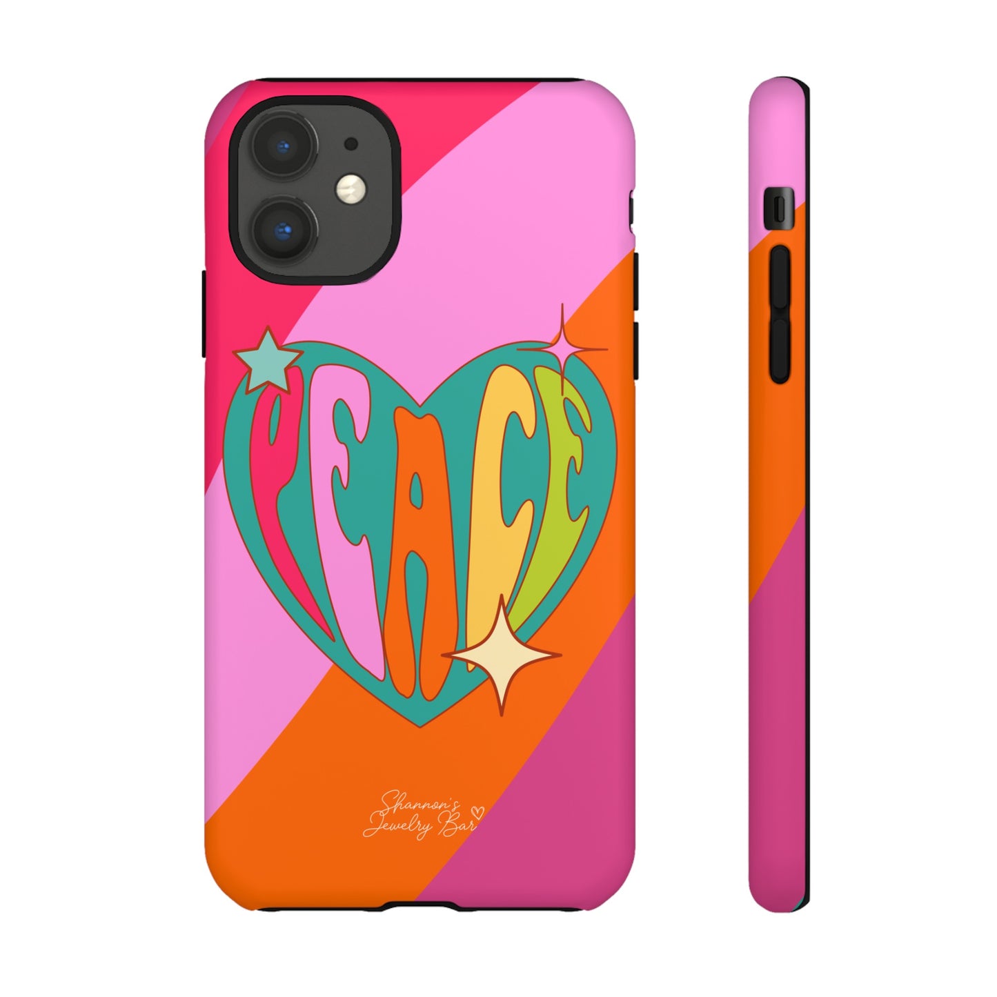 Groovy Peace - Tough Phone Cases - iPhone, Google Pixel, Samsung