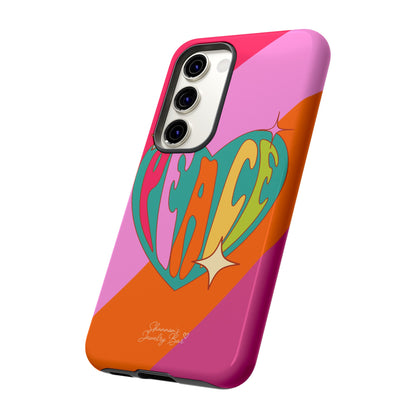 Groovy Peace - Tough Phone Cases - iPhone, Google Pixel, Samsung