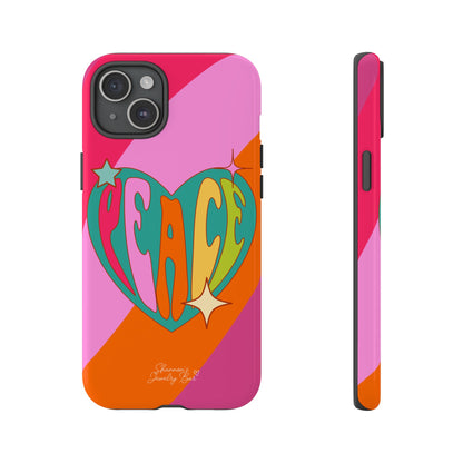 Groovy Peace - Tough Phone Cases - iPhone, Google Pixel, Samsung