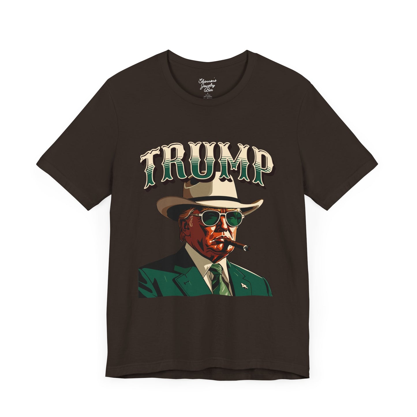 Trump with Cigar - Unisex Jersey Short Sleeve Tee