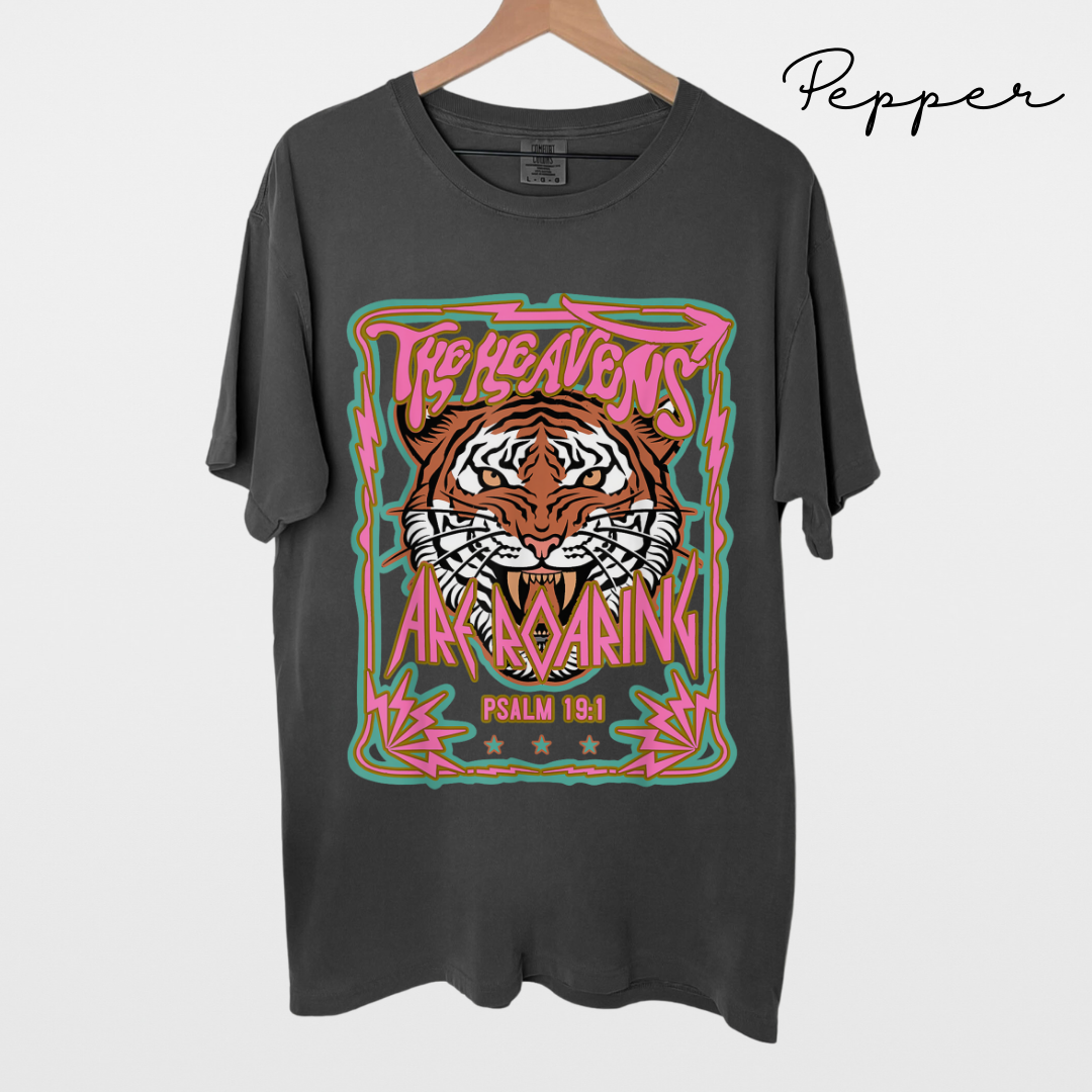 The Heavens are Roaring - Garment-Dyed T-shirt