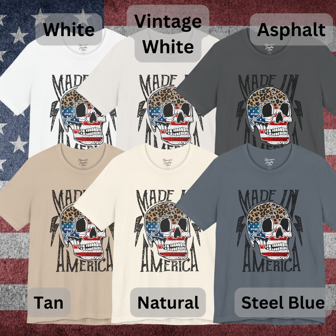 Made in America - Skull Graphic Tee