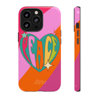 Groovy Peace - Tough Phone Cases - iPhone, Google Pixel, Samsung