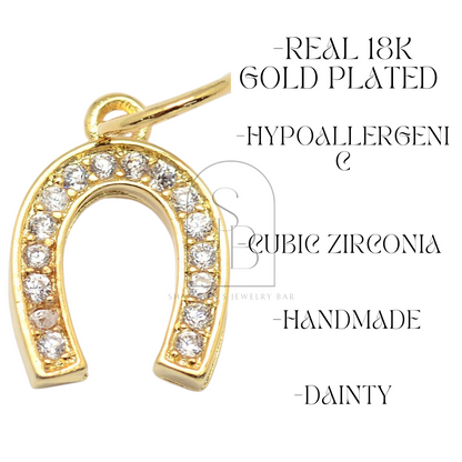 Dainty Horseshoe Necklace - Shannon’s Jewelry Bar