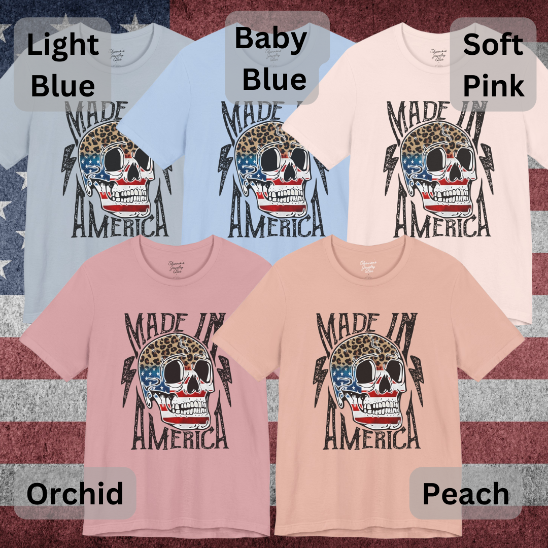 Made in America - Skull Graphic Tee