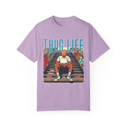 Thug Life - Donald Trump - Version 2 - Listing Pt. 2 of 2 - Unisex Garment-Dyed T-shirt