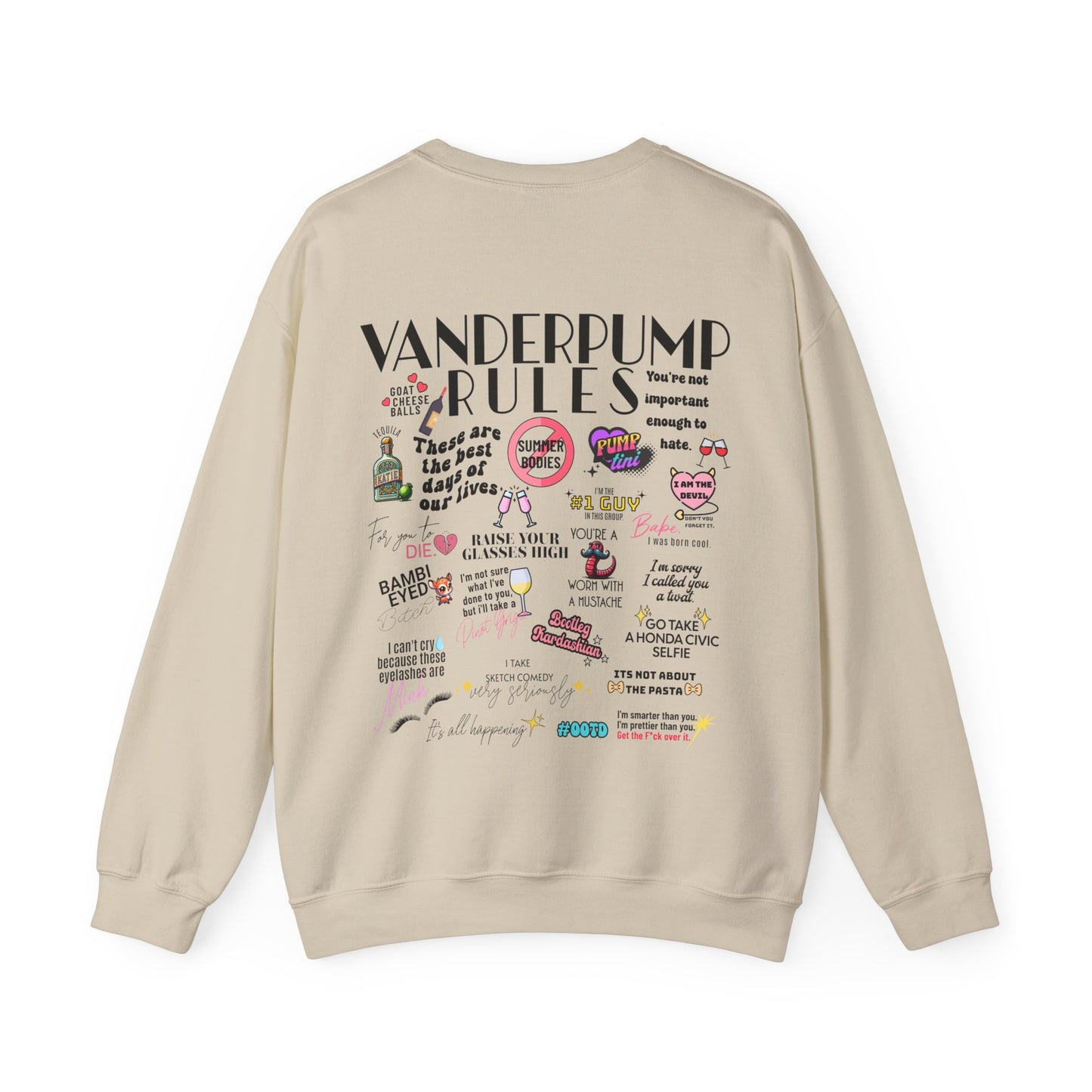 Vanderpump Rules Mash-up Crewneck Sweatshirt