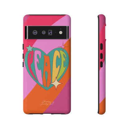 Groovy Peace - Tough Phone Cases - iPhone, Google Pixel, Samsung