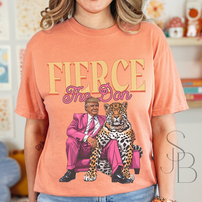 Fierce - The Don - Trump Tee - Unisex Garment-Dyed T-shirt