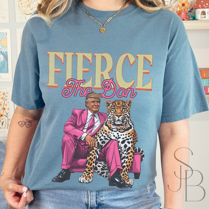 Fierce - The Don - Trump Tee - Unisex Garment-Dyed T-shirt