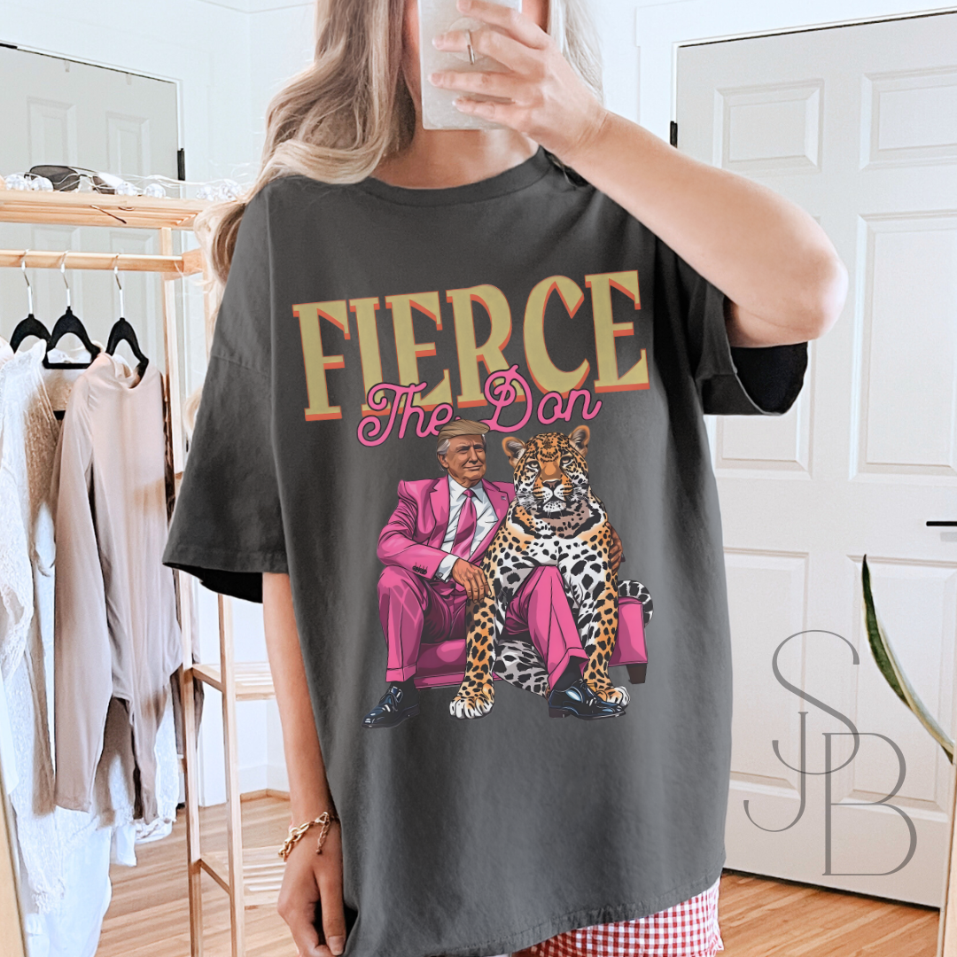 Fierce - The Don - Trump Tee - Unisex Garment-Dyed T-shirt