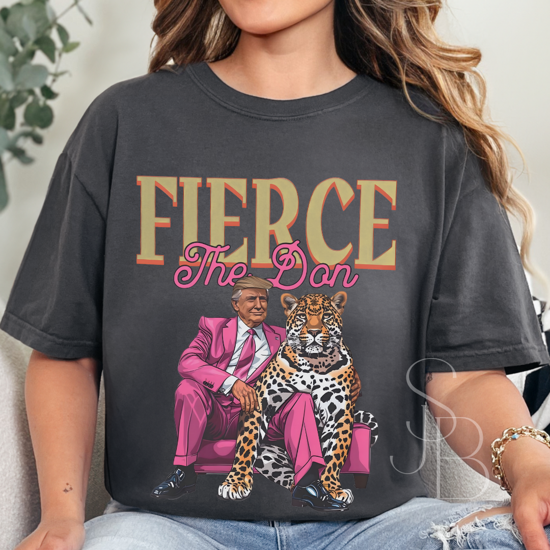 Fierce - The Don - Trump Tee - Unisex Garment-Dyed T-shirt