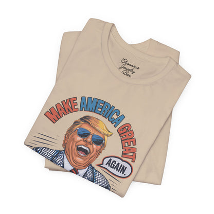Trump Daddy - Make America Great Again - Unisex Jersey Short Sleeve Tee