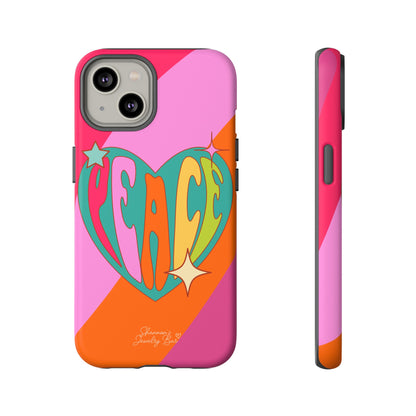 Groovy Peace - Tough Phone Cases - iPhone, Google Pixel, Samsung