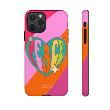 Groovy Peace - Tough Phone Cases - iPhone, Google Pixel, Samsung