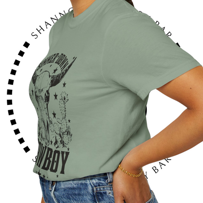 Simmer Down Cowboy - Unisex Garment-Dyed T-shirt