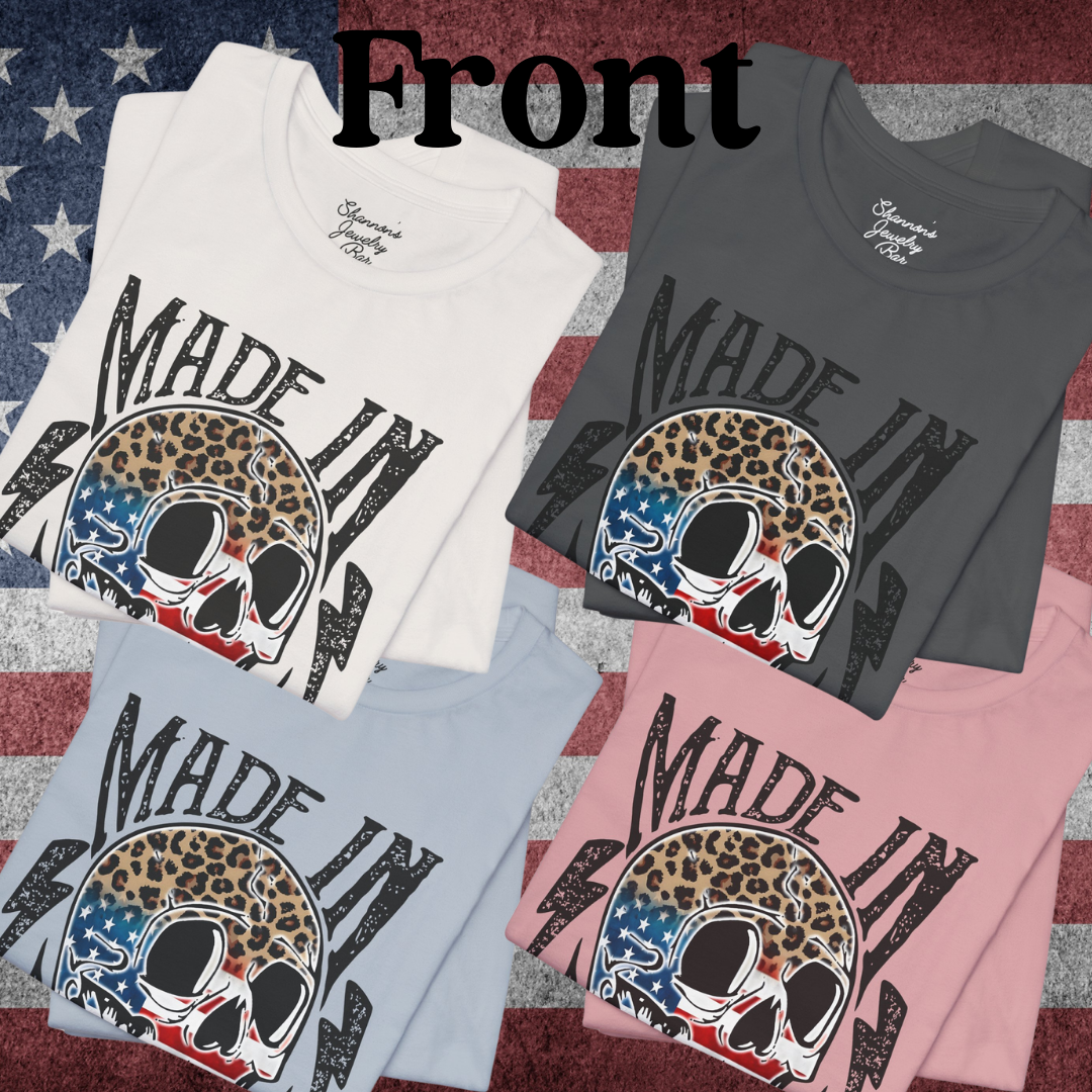 Made in America - Skull Graphic Tee